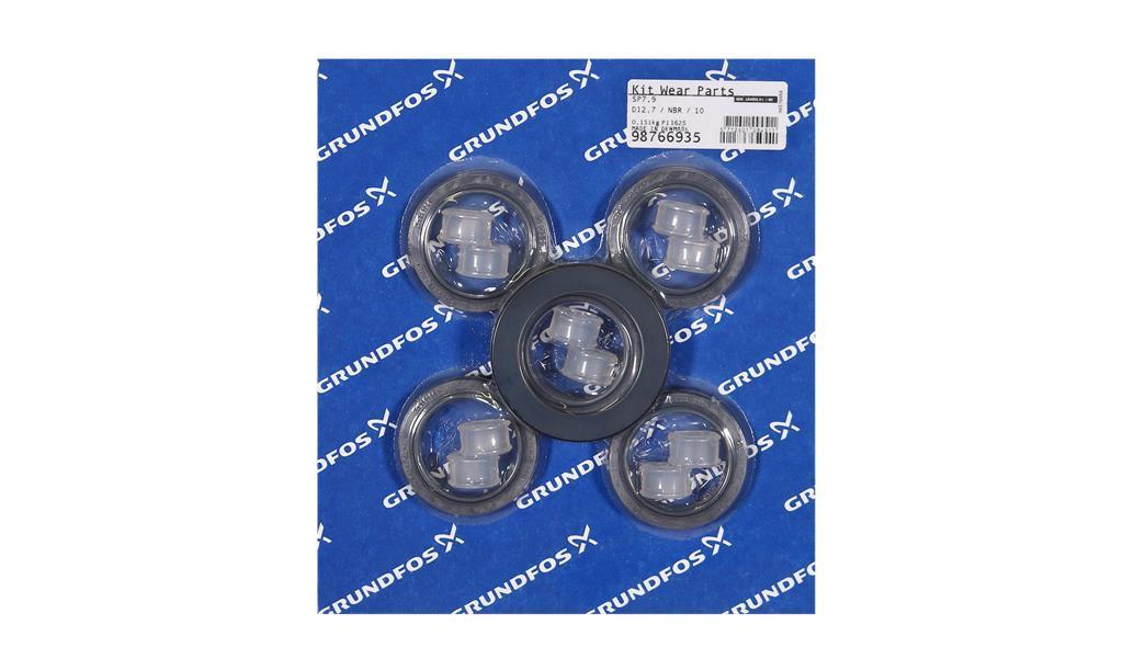 Комплект быстроизнашивающихся деталей Grundfos Kit, Wear Parts SP7/9, D12,7, NBR,10 stg, артикул: 98766935