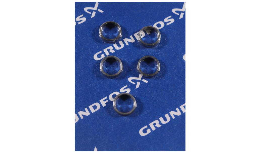 Упаковка - 5шт. Кольцо подшипника Grundfos Bulk, Spacing pipe, CM1/3/5 w. bearing (5 pcs.), артикул: 99016987