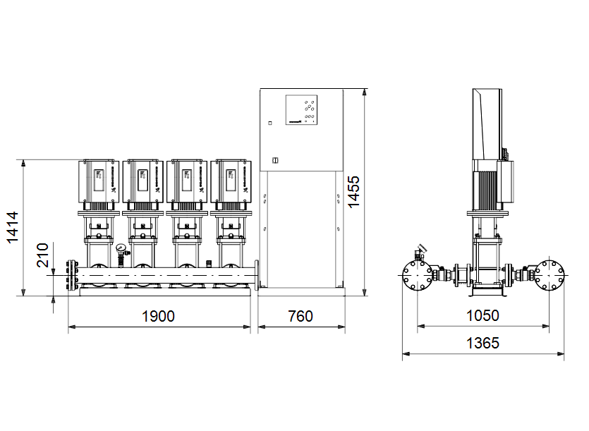 Hydro mpc e 3. Насос hydro mpc-e 2 cre 32-4-2. насосная станция hydro mpc-e 4 cre 32-4-2 99208313. насосная установка hydro mpc-е- 2 cre 3-4 габариты. grundfos hydro mpc.